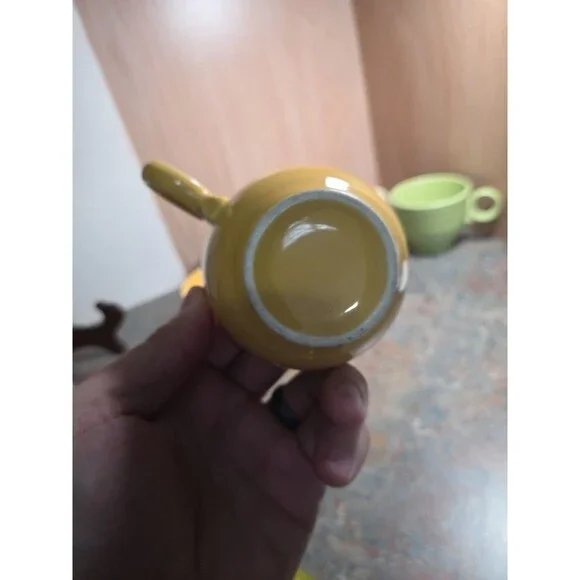 Fiestaware Tea,  Coffee Cups Set Of 5 - Picture 6 of 6